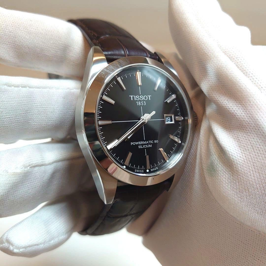 Swiss Precision in Brown Leather