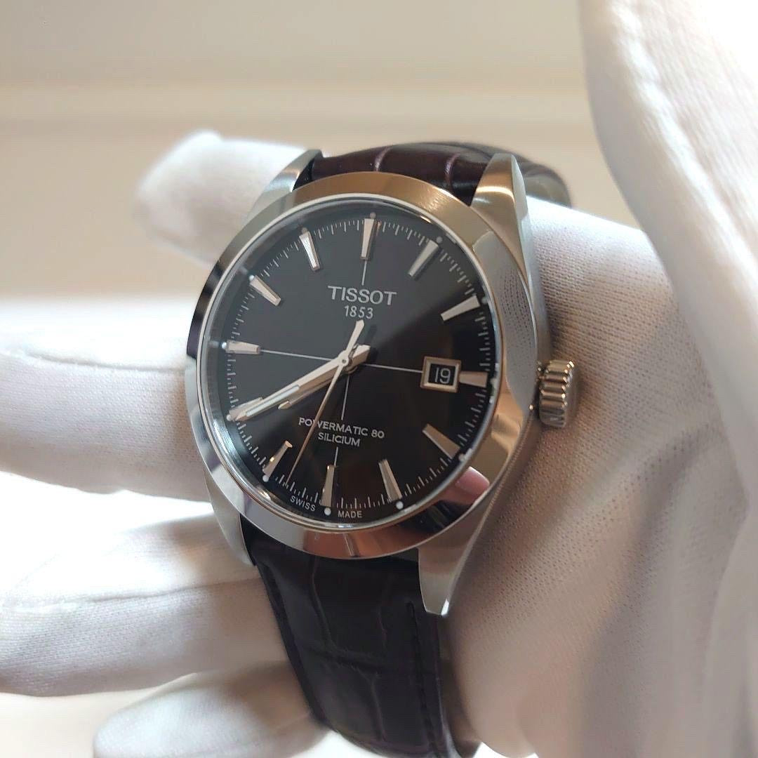 Swiss Precision in Brown Leather