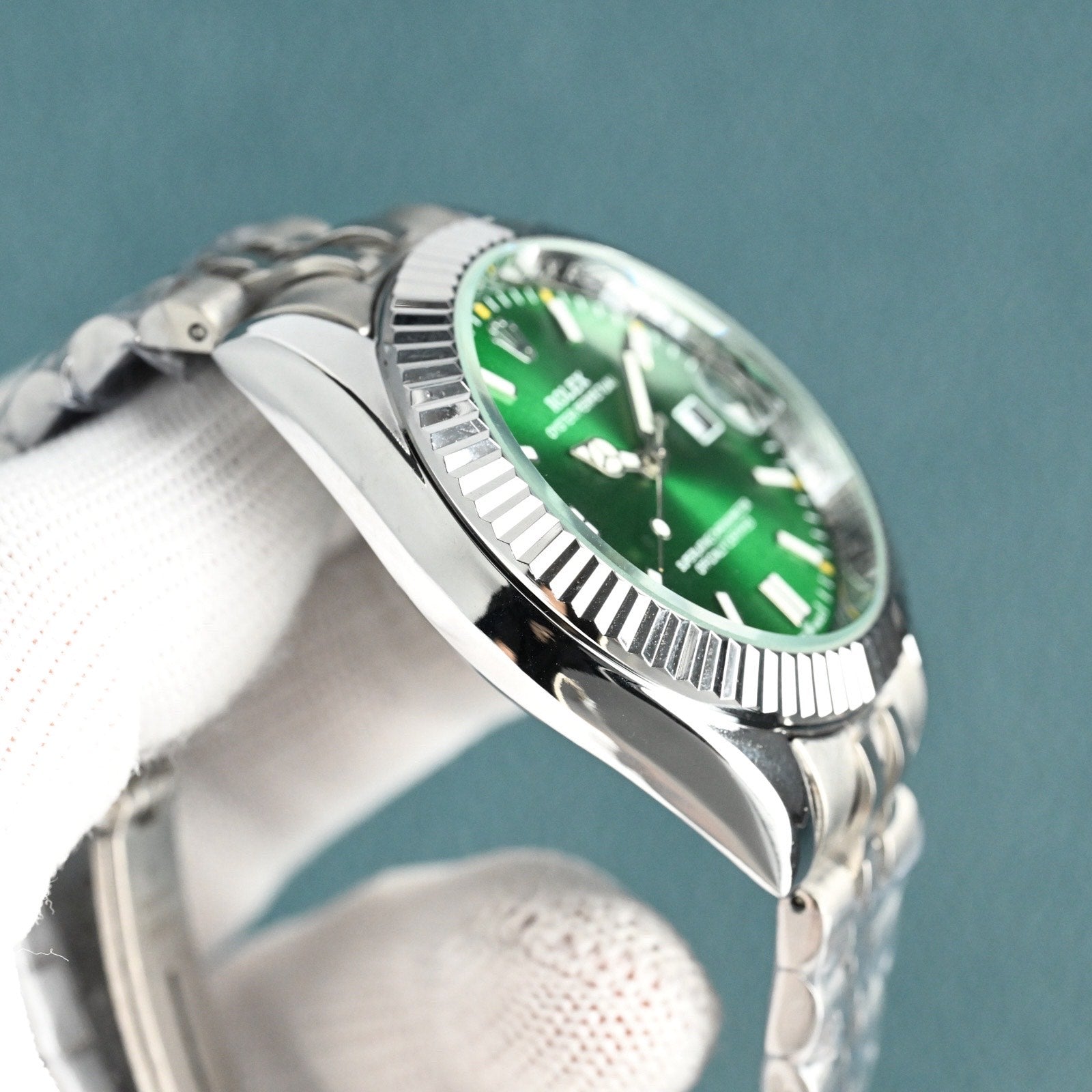 Rolex Datejust Green Dial – Jubilee Bracelet Edition