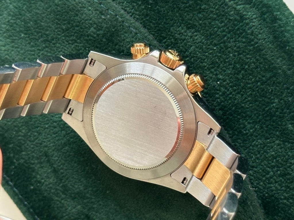 Daytona Legacy: Chronograph in Silver & Gold