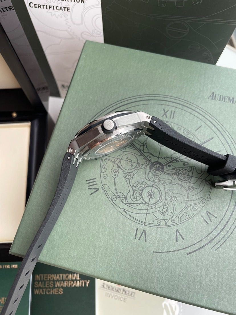 Audemars Piguet Royal Oak Offshore  Chronograph - Stainless Steel, Black Dial
